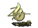 Sticker | Zyphon (Gold) | Antwerp 2022