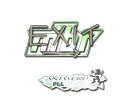 Sticker | exit (Holo) | Antwerp 2022