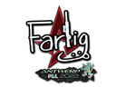 Sticker | Farlig (Glitter) | Antwerp 2022