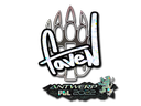 Sticker | faveN (Glitter) | Antwerp 2022