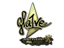 Sticker | gla1ve (Gold) | Antwerp 2022