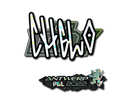 Sticker | chelo (Glitter) | Antwerp 2022
