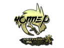 Sticker | chopper (Gold) | Antwerp 2022