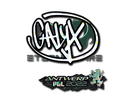 Sticker | Calyx (Glitter) | Antwerp 2022