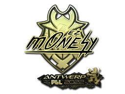 Naklejka | m0NESY (Gold) | Antwerp 2022