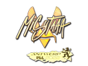 Sticker | misutaaa (Holo) | Antwerp 2022