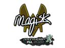 Sticker | Magisk (Glitter) | Antwerp 2022