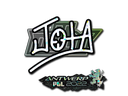 Sticker | JOTA (Glitter) | Antwerp 2022