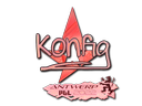 Sticker | k0nfig (Holo) | Antwerp 2022