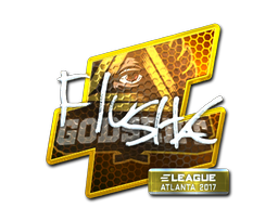 Aufkleber | flusha (Glanz) | Atlanta 2017