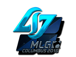 Наклейка | Counter Logic Gaming (металлическая) | Колумбус 2016