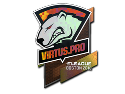 Naklejka | Virtus.Pro (Hologram) | Boston 2018