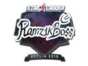 Sticker | Ramz1kBO$$ (Foil) | Berlin 2019