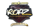 Sticker | ropz (Gold) | Berlin 2019