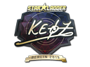 Sticker | Keoz (Gold) | Berlin 2019
