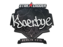 Sticker | Kjaerbye | Berlin 2019