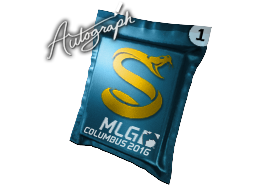 Autogrammkapsel | Splyce | MLG Columbus 2016