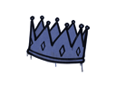 Sealed Graffiti | King Me (SWAT Blue)