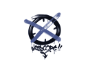 Sealed Graffiti | Noscope (SWAT Blue)