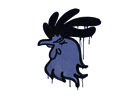 Sealed Graffiti | Cocky (SWAT Blue)