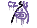 Sealed Graffiti | Recoil CZ-75 (Monster Purple)
