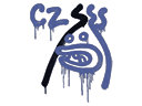 Sealed Graffiti | Recoil CZ-75 (SWAT Blue)
