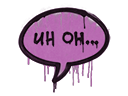 Sealed Graffiti | Uh Oh (Bazooka Pink)