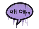 Sealed Graffiti | Uh Oh (Violent Violet)