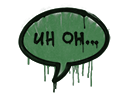 Sealed Graffiti | Uh Oh (Jungle Green)