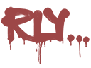Sealed Graffiti | Rly (Blood Red)