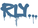 Sealed Graffiti | Rly (Monarch Blue)