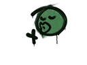 Sealed Graffiti | Smooch (Jungle Green)