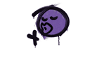Sealed Graffiti | Smooch (Monster Purple)