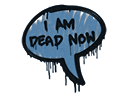 Sealed Graffiti | Dead Now (Monarch Blue)