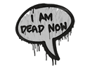 Sealed Graffiti | Dead Now (Shark White)