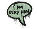 Sealed Graffiti | Dead Now (Cash Green)