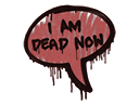 Sealed Graffiti | Dead Now (Blood Red)