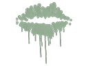 Sealed Graffiti | Kiss (Cash Green)
