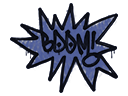 Sealed Graffiti | BOOM (SWAT Blue)