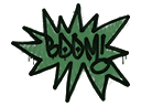 Sealed Graffiti | BOOM (Jungle Green)