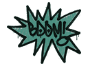 Sealed Graffiti | BOOM (Frog Green)