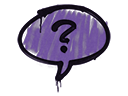 Sealed Graffiti | Question Mark (Monster Purple)
