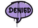 Sealed Graffiti | Denied (Violent Violet)