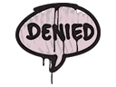 Sealed Graffiti | Denied (War Pig Pink)