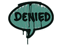 Sealed Graffiti | Denied (Frog Green)