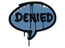 Sealed Graffiti | Denied (Monarch Blue)