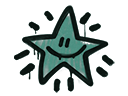 Sealed Graffiti | Shining Star (Frog Green)