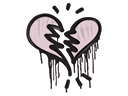 Sealed Graffiti | Broken Heart (War Pig Pink)