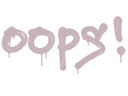Sealed Graffiti | Oops (War Pig Pink)