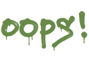Sealed Graffiti | Oops (Battle Green)